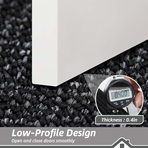 Indoor Door Mat 24" x 36" (Black / 24" X 36" (Rectangular))