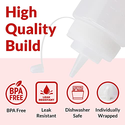 Plastic Squeeze Bottles (10 Count)