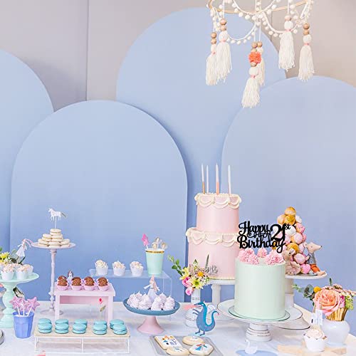 1 PCS Happy 21st Birthday Cake Topper Glitter Cheers to 21 Years Cake Pick 21 Fabulous Cake Decoration for 21st Birthday Party Decorations Supplies Black (Black / 21st)