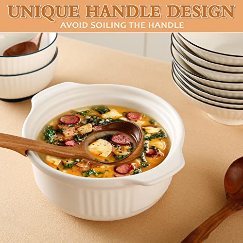 3Pcs Wooden Ladle for Soup (3 Count)