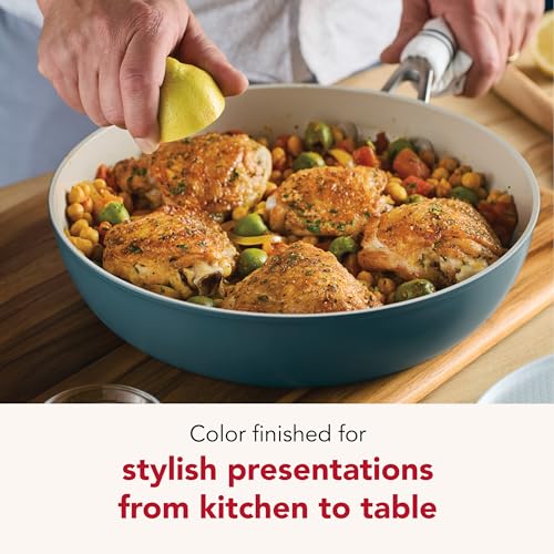 Hard Anodized Ceramic Induction Nonstick Cookware Frying Pan (12.25-Inch)
