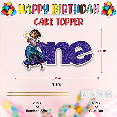 Encato One Cake Topper