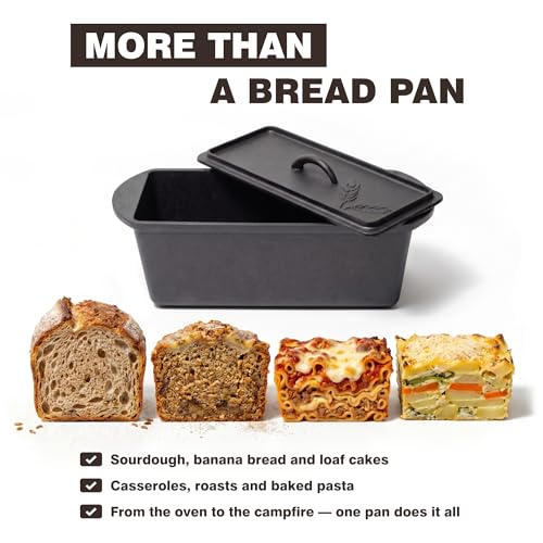 Cast Iron Bread Pan With Lid