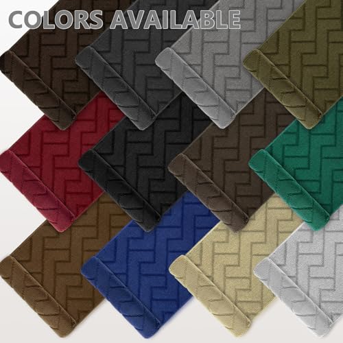 Kitchen Runner Rug (Grey / 24"x71"+24"x35")