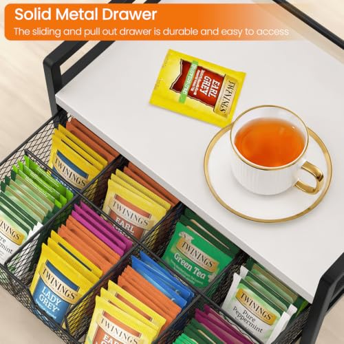 Tea Bag Organizer (White)