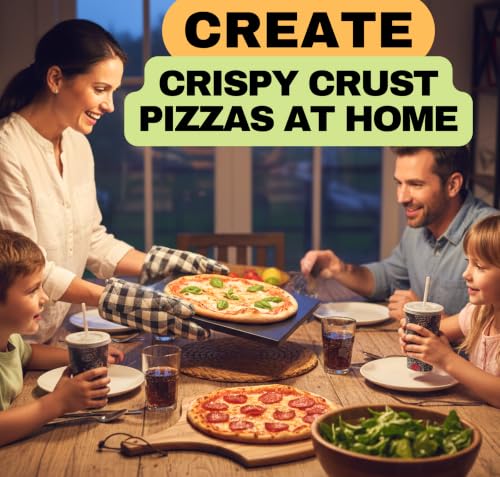 Easy Clean Non Stick 15 inch Ceramic Pizza Stone for Oven and Grill