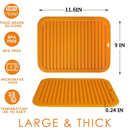 Silicone Trivets for Hot Pots and Pans (2 Count)