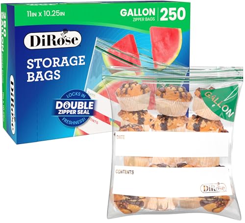 Gallon Bags Pack of 250 (250 Count)