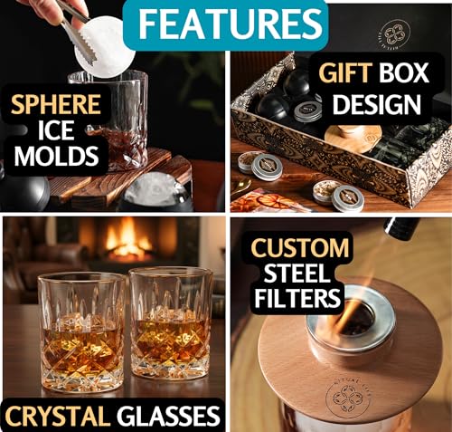 Whiskey Smoker Kit (Smoker Kit with Glasses)