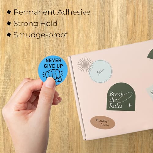 Dark Blue Thermal Labels (Dark Blue / 735 Stickers)