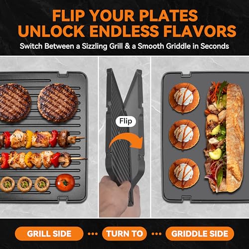 4 slice Panini Press Grill Cheese Sandwich Maker (Silver)