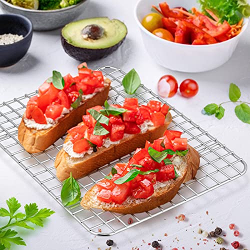 Small Baking Cooling Rack Set of 2 (9.7” x 7.3”)