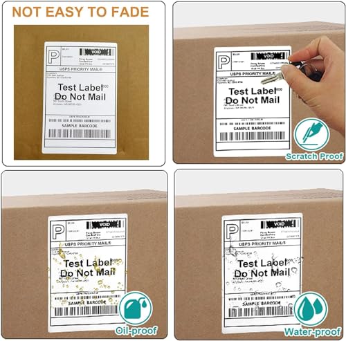 10 Rolls 4"x6" Direct Thermal Printer Label