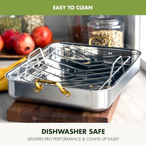Reserve 16" x 13" Tri (16" x 13" Roasting Pan / Stainless Steel)