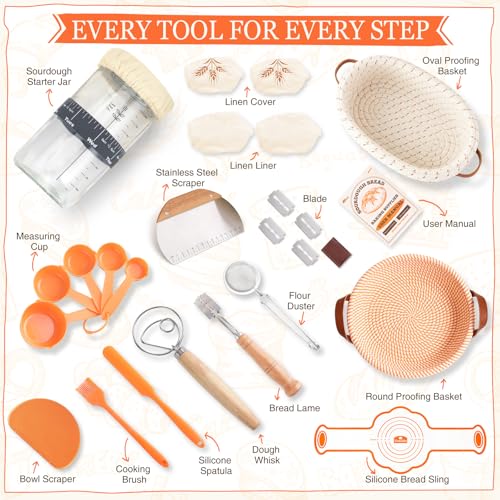 Sourdough Starter Kit (Complete Sourdough Starter Kit)