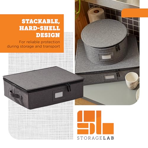 Cup & Mug Storage Case (Gray / 1 Piece Box for Cups and Mugs)