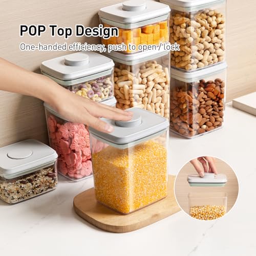 Pop Food Storage Containers Set (6 Pcs)