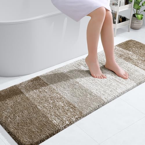 Bathroom Runner Rug 59x20 (59" X 20" / Coffee)