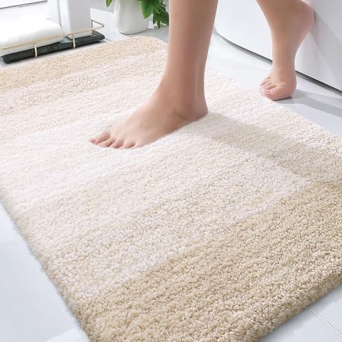 Bathroom Rugs Mat 34x21 (34" X 21" / Light Beige)