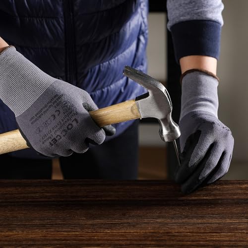 Safety Work Gloves MicroFoam Nitrile Coated (144pairs-grey)
