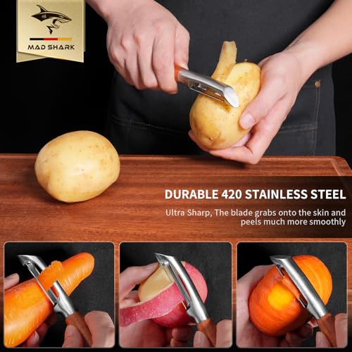 Ultra Sharp Potato Peelers for Kitchen Vegetable Peeler