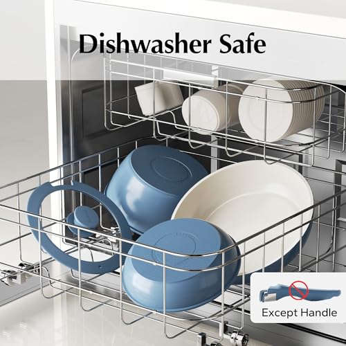Ceramic Cookware Set (Blue)