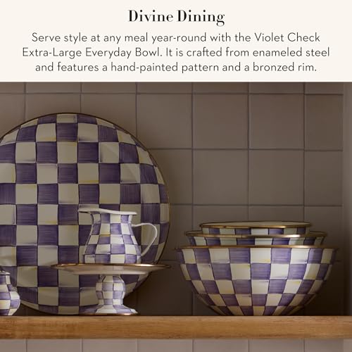 Everyday Bowl (Extra Large (1 Bowl) / Violet Check)