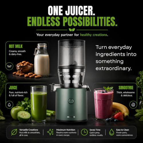 H320 Cold Press Juicer Machine (Kale Slow Juicer)