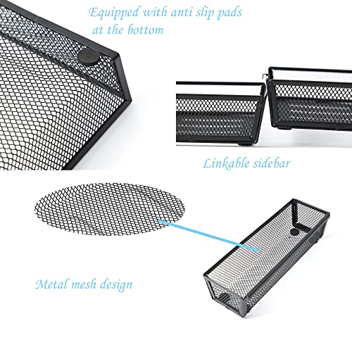 Silverware Organizer (Black / 6pack 9*3)