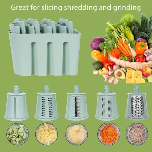Rotary Cheese Grater (Green)