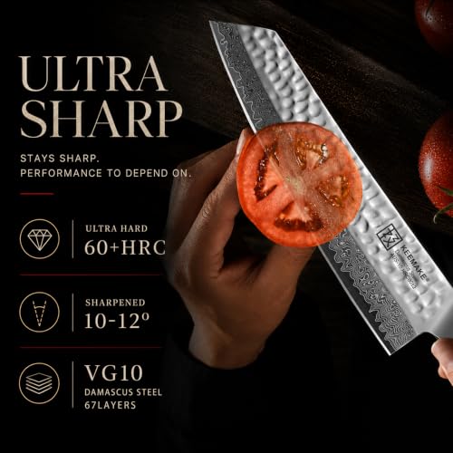 8 Inch Damascus Chef Knife (8")