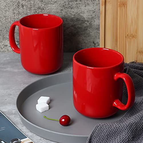 20 OZ Large Coffee Mug (Red)
