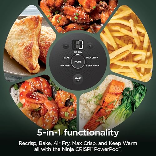 Crispi Glass Air Fryer (Green Bundle)