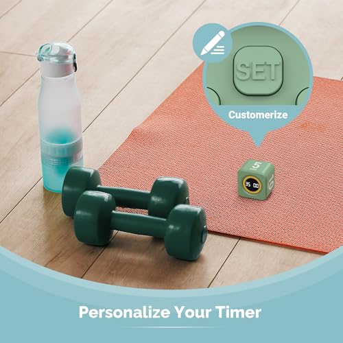 Pomodoro Timer (Green 5-10-30-60 Min)