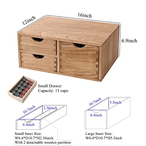 Capsules Coffee Storage Drawer for Pod K (HD-CF2D3C-LT-US)