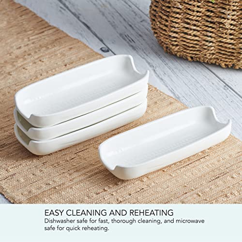 Callie White Corn Dishes Set of 4 (4 Count)