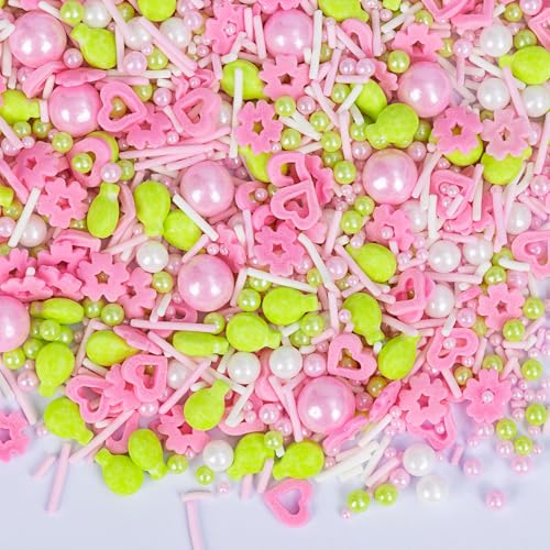 Edible Sprinkles for Cake Decorations (Petals Heart)