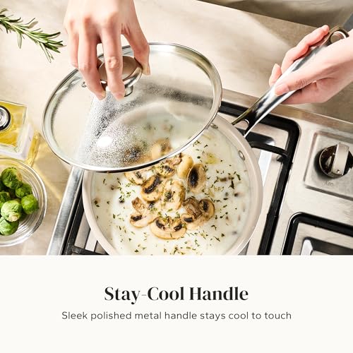 Saucepan & Frying Pan Set (Blue / 3pc Set)