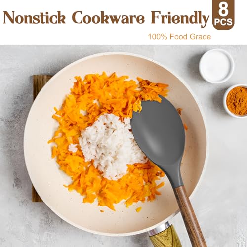 Silicone Cooking Utensil Set (Gray)
