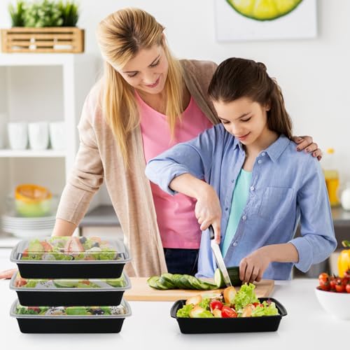Meal Prep Containers 38oz 50 Pack Plastic To Go Food Containers (38oz 50pack)