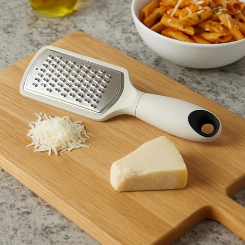 Cream Stainless Steel Wheat Straw Handheld Cheese Grater Kitchen Utensils
