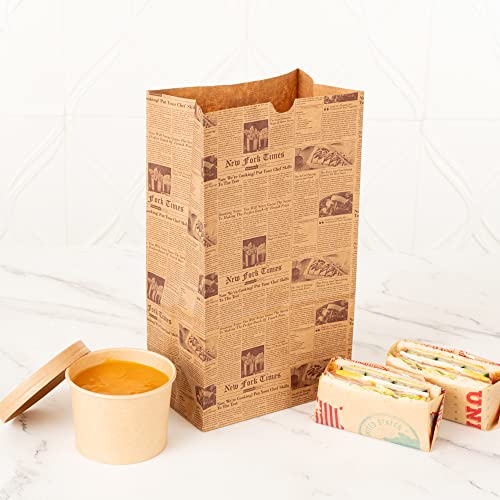 Kraft Paper Newsprint Bag (12 lb / Kraft Newsprint)