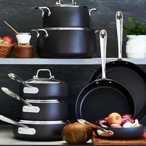 HA1 Hard Anodized Nonstick (8 Piece Set)