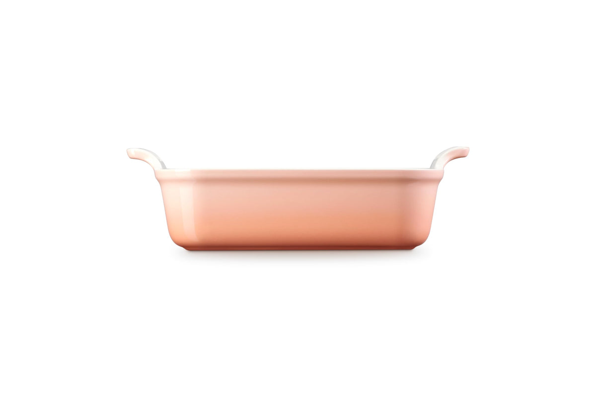 Stoneware Heritage Square Dish (Peche / 3 qt.)