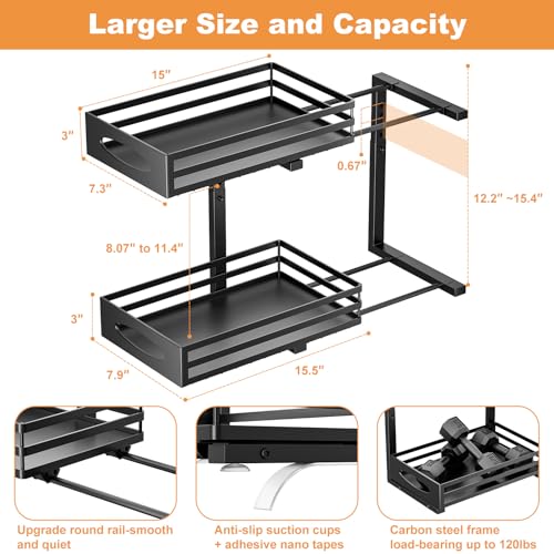 Under Sink Organizer (Black)