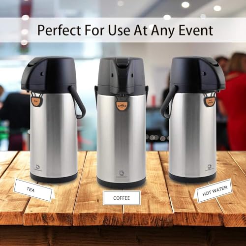 Airpot Coffee Dispenser Thermal with Pump (101.4 Ounces)