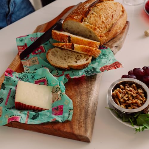 Beeswax Bread Wrap (Seasons Greetings 1 Pack)