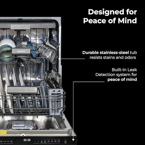 24" Built In Dishwasher (Black)