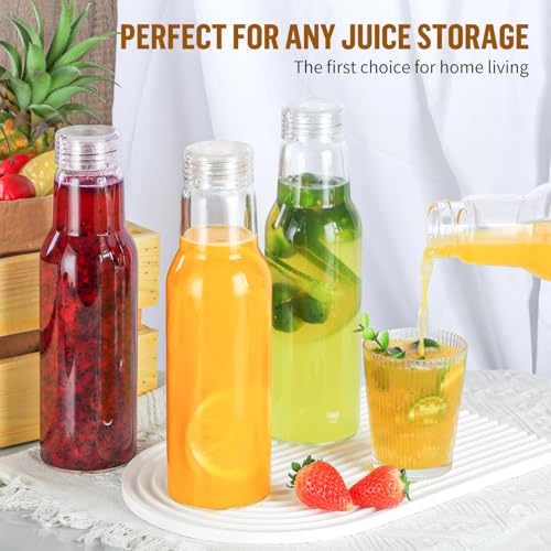 25 Oz Glass Bottles with Lids