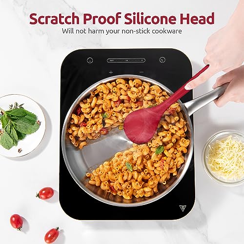 Silicone Cooking Spoon (Red)